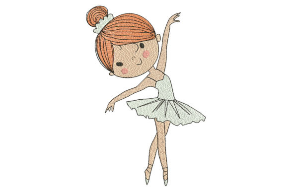Ballet Dancer Embroidery Review for Boutique Apparel