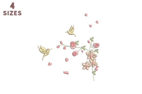 Creative Flower Border for Holiday Collections
