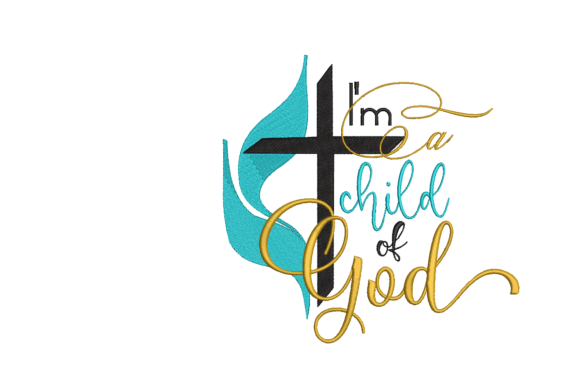I Am a Child of God Embroidery Review