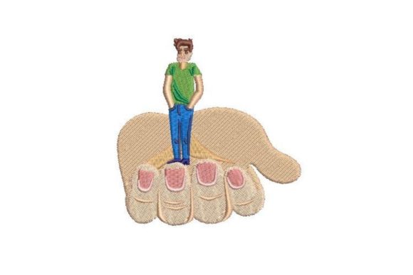 Man Standing in an Open Hand: A Designer's Review for Gift Creators