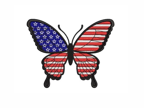 Patriotic Butterfly: A Designer's Review for Boutique Sweatshirts