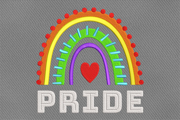 Pride Rainbow Flag Embroidery Review