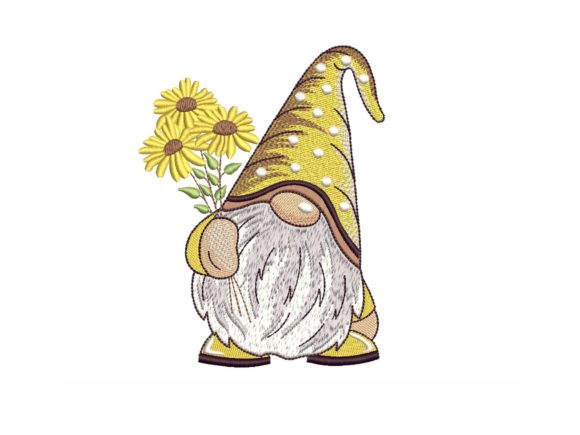 Sunflower Gnome Embroidery Review