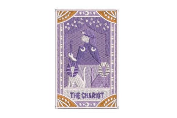 The Chariot Tarot Card Embroidery Review